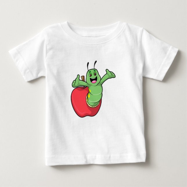 Vattenpelare med äpple t shirt (Framsida)
