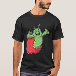 Vattenpelare med äpple t shirt