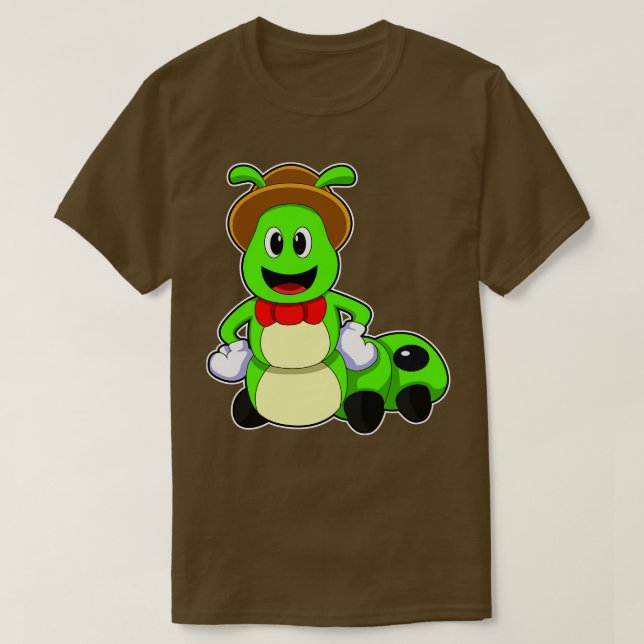 Vattenpelare med Hat T Shirt (Design framsida)