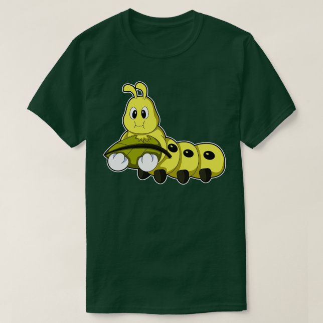 Vattenpelare med Löv 7 T Shirt (Design framsida)