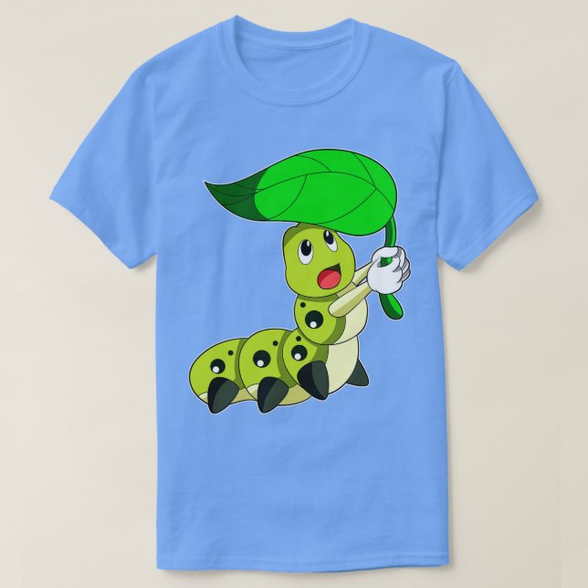 Vattenpelare med Löv 8 T Shirt (Design framsida)