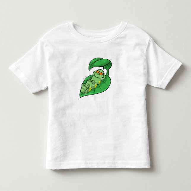 Vattenpelare med Löv T Shirt (Framsida)