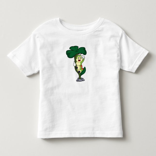 Vattenpelare med Löv T Shirt (Framsida)