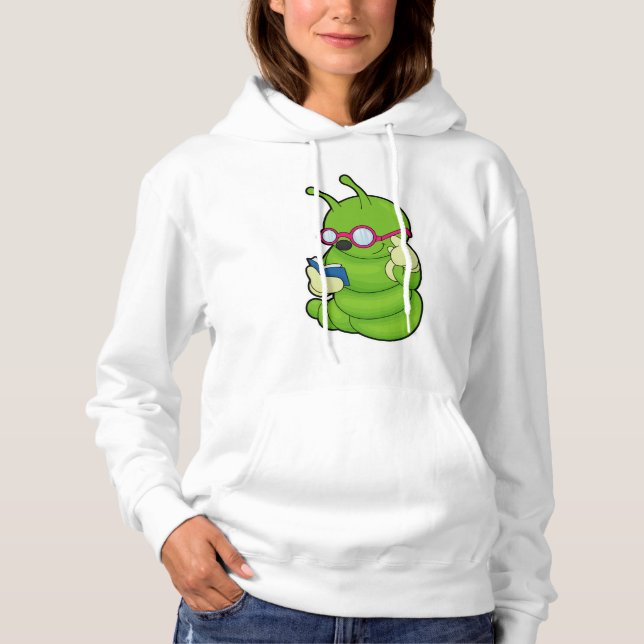 Vattenpelare med solglasögon och Bok T Shirt (Framsida)