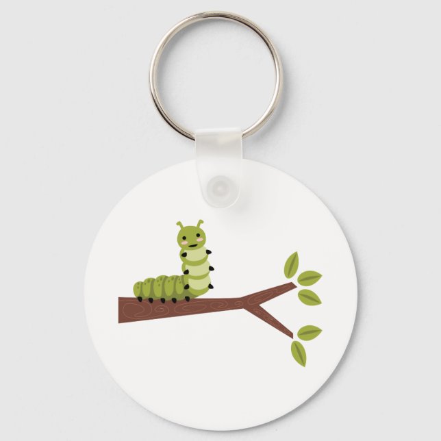 Vattenpelare på Twig Nyckelring (Framsida)