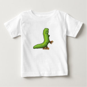 Vattenpelare som infogad skater med textbundna ska t shirt