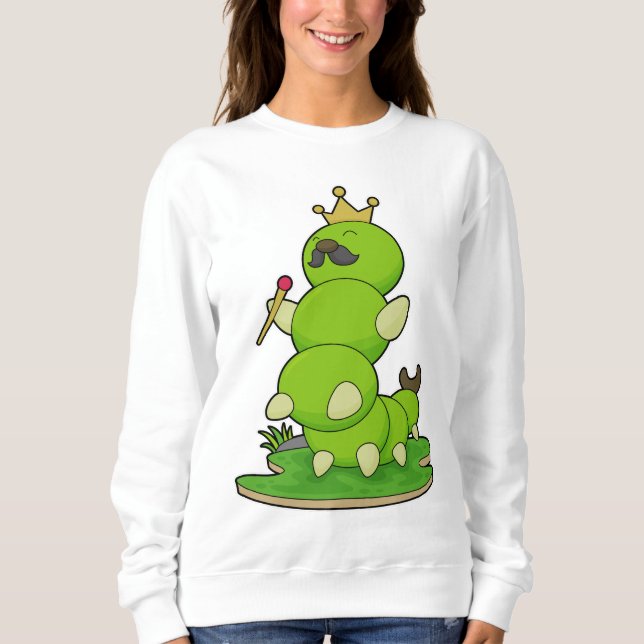 Vattenpelare som Kung med Krona T Shirt (Framsida)