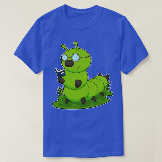 Vattenpelare som nörd med glasögon Bok T Shirt (Design framsida)