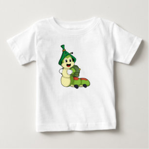 Vattenpelare som Student med ryggsäck T Shirt