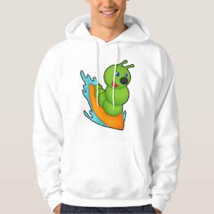 Vattenpelare som Surfer med ytskiva Hoodie