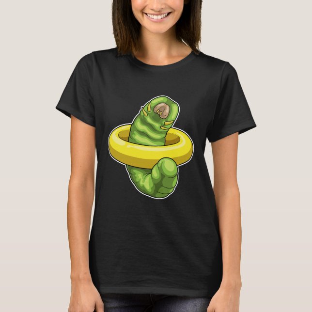 Vattenpelare Swimming Life buoy T Shirt (Framsida)