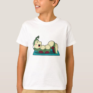 Vattenpelare vid Fitness Workout T Shirt