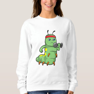 Vattenpelare vid styrkeutbildning med Dumbbell T Shirt
