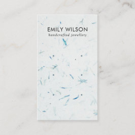 VATTENPETAL HANDMADE PAPPER 3 STUD EARRING VISNING VISITKORT