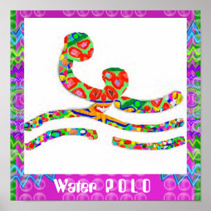 Vattenpolo - Hobby, Motion, Sport Poster