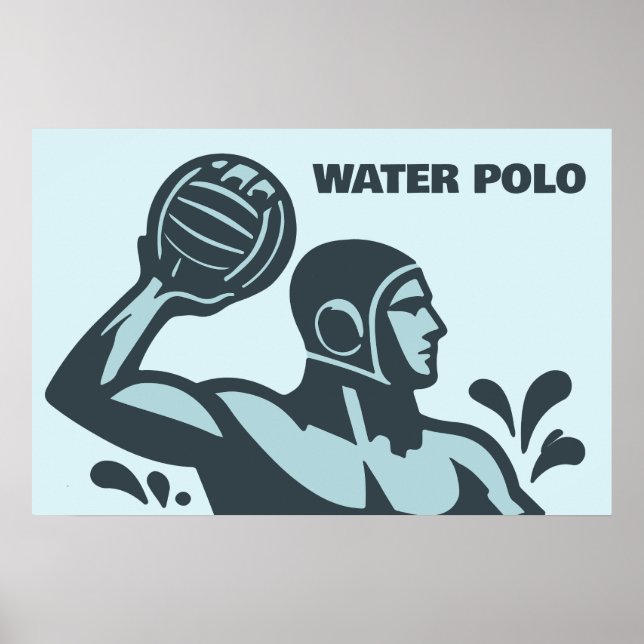 Vattenpolo Poster (Framsidan)