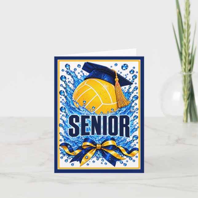 Vattenpolo Senior Kort (Framsida)