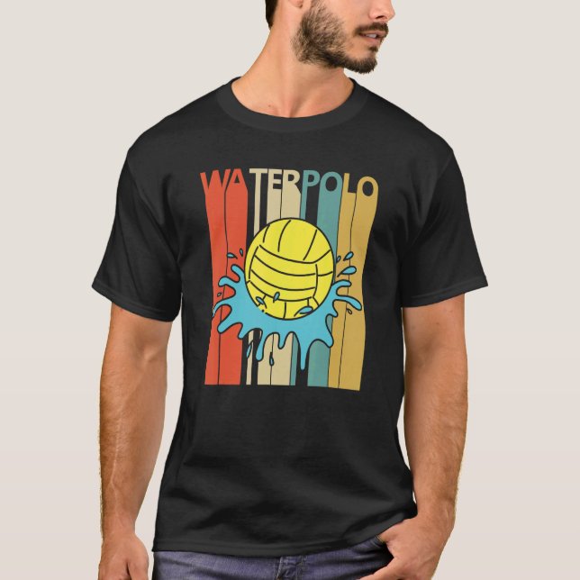 Vattenpolo Sport T Shirt (Framsida)