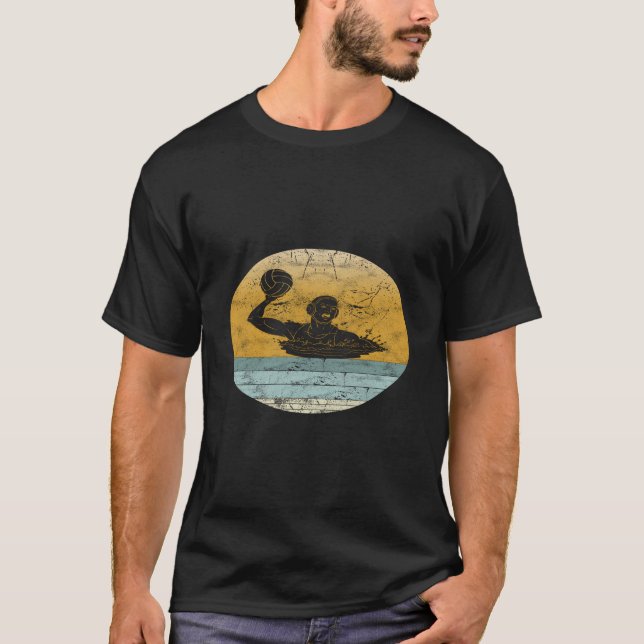 Vattenpolo-stil Sport För T Shirt (Framsida)