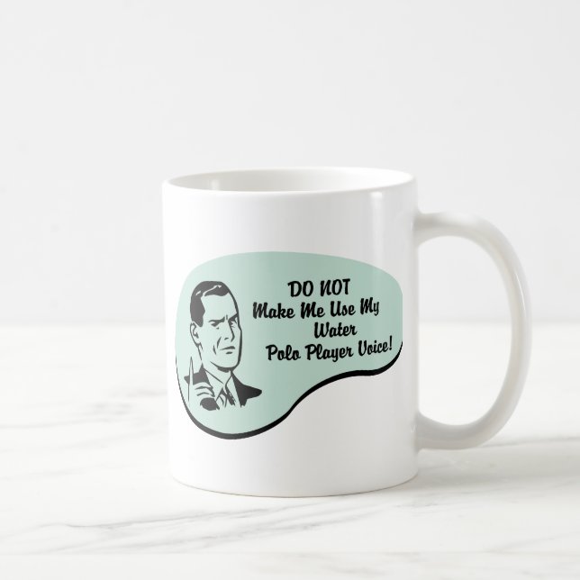 VattenPolospelare uttrycker Kaffemugg (Höger)