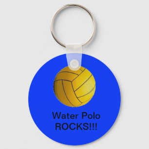 VattenPolostenar!!! keychainblått Nyckelring