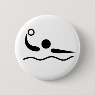 VattenPoloWaterpolo Pictogram Knapp