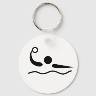 VattenPoloWaterpolo Pictogram Nyckelring