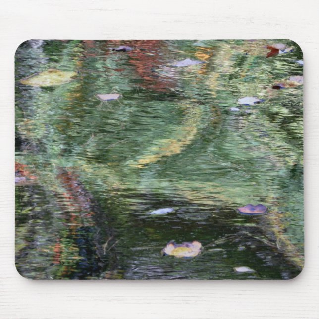 Vattenreflexion 1 Mousepad Musmatta (Framsidan)