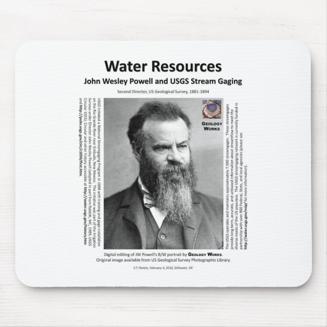 Vattenresurser II - John Wesley Powell Musmatta (Framsidan)