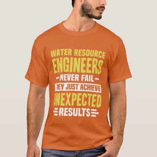 Vattenresursingenjör Teknik Rolig Design N T Shirt