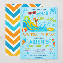 Vattenrutschbana Bash-inbjudan, Vattenrutschbana F Inbjudningar