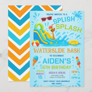 Vattenrutschbana Bash-inbjudan, Vattenrutschbana F Inbjudningar
