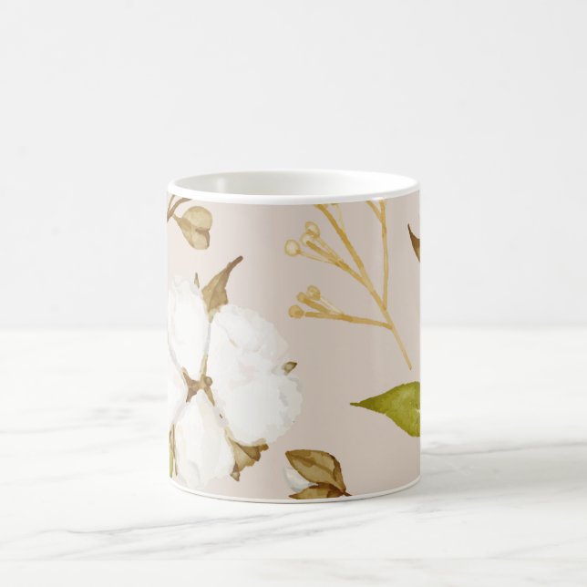 Vattensäkra blommor: evig Blommigt Charm Kaffemugg (Center)