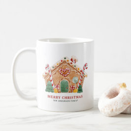 Vattensfärg Festive Gingerbröd - jul Kaffemugg
