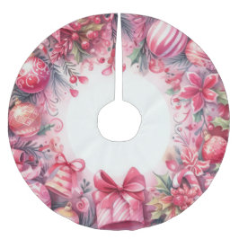 Vattensfärg, Helgdag Julgransmatta Borstad Polyester