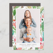 Vattensfärg Jul - Odling Botanicals Modern