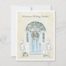 Vattensfärg Victorian Door