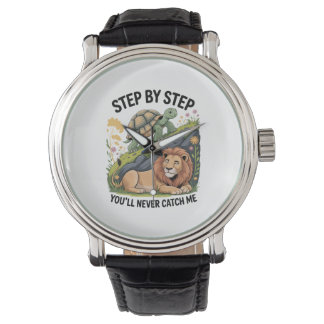 Vattensfärgad julsköldpadda armbandsur