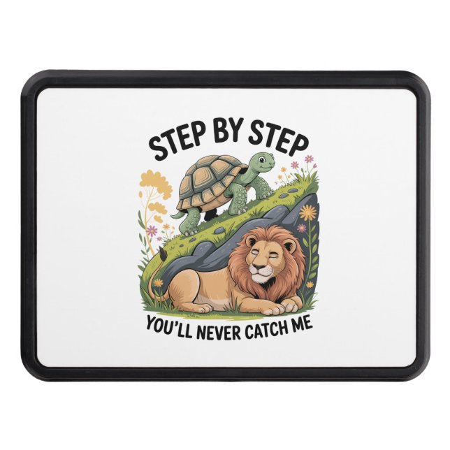 Vattensfärgad julsköldpadda dragkroksskydd (Framsidan)