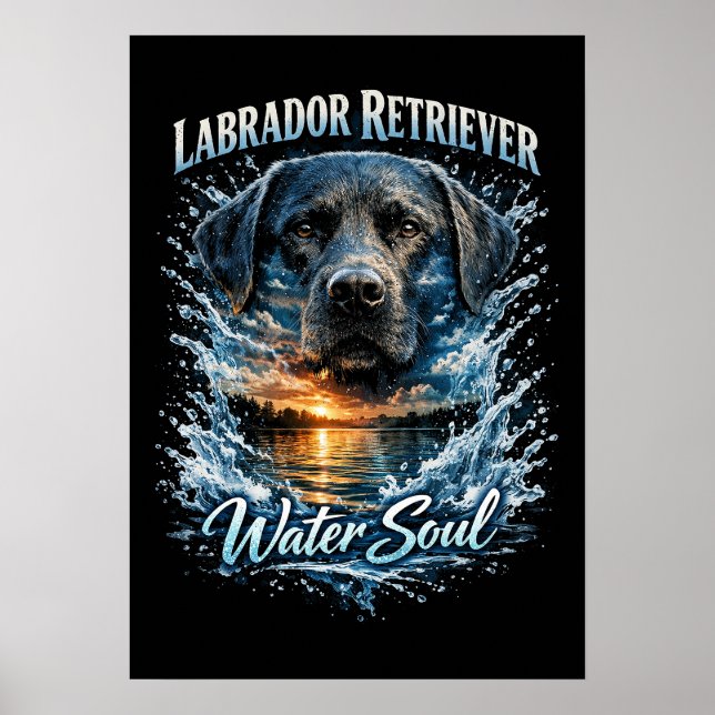Vattensjäl Poster (Framsidan)