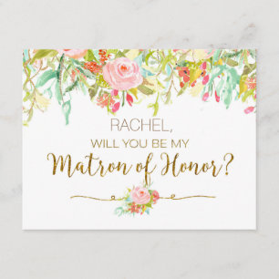 Vattenskärg blommigt blir min hedersbetygelse inbjudningar