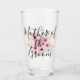 Vattenskärg Blommigt MOR I GROOM Brudens sida Glaskopp