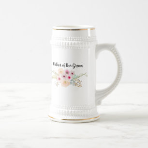 Vattenskärg Blommigt MOR I GROOM Brudens sida Sejdel