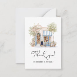 Vattenskärg Elegant Hon sa Oui-Möhippa än Anteckningskort