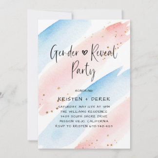 Vattenskärg, Gender i Party Inbjudningar