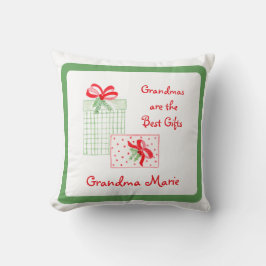 Vattenskärg Helgdag PERSONALIZE Grandma Kudde