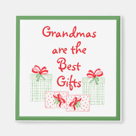 Vattenskärg Helgdag PERSONALIZE Grandma Magnet