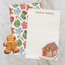 Vattenskärg Jul Gingerbröd House Cookies