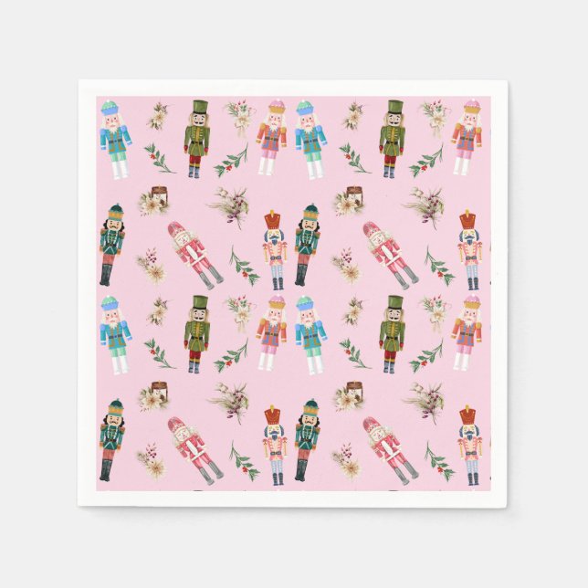 Vattenskärg - julklackerkollage pappersservett (Framsidan)