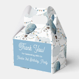 Vattenskärg Luftballong Vit // Presentaskar